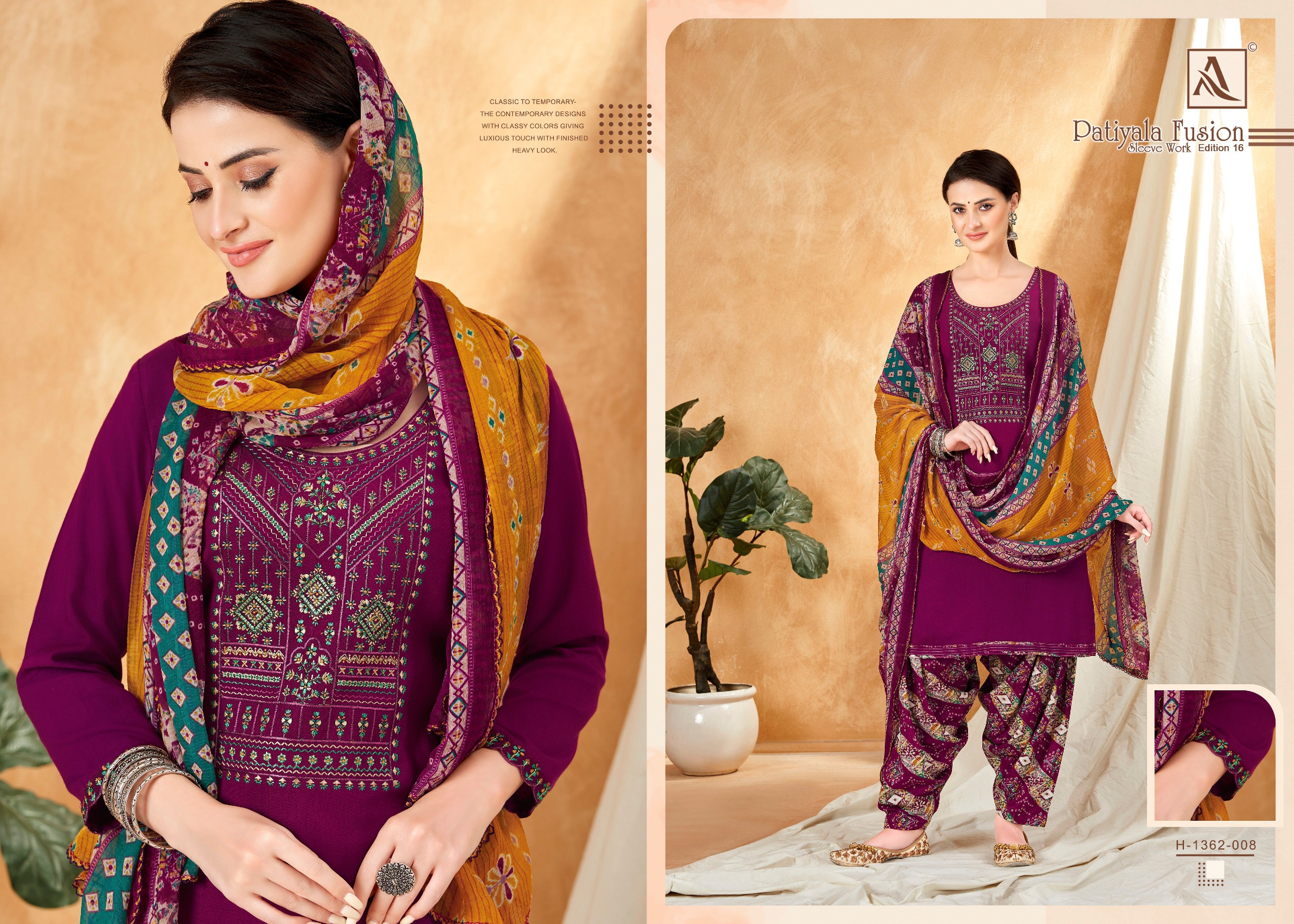 PATIYALA FUSION-16 (8 PCS)