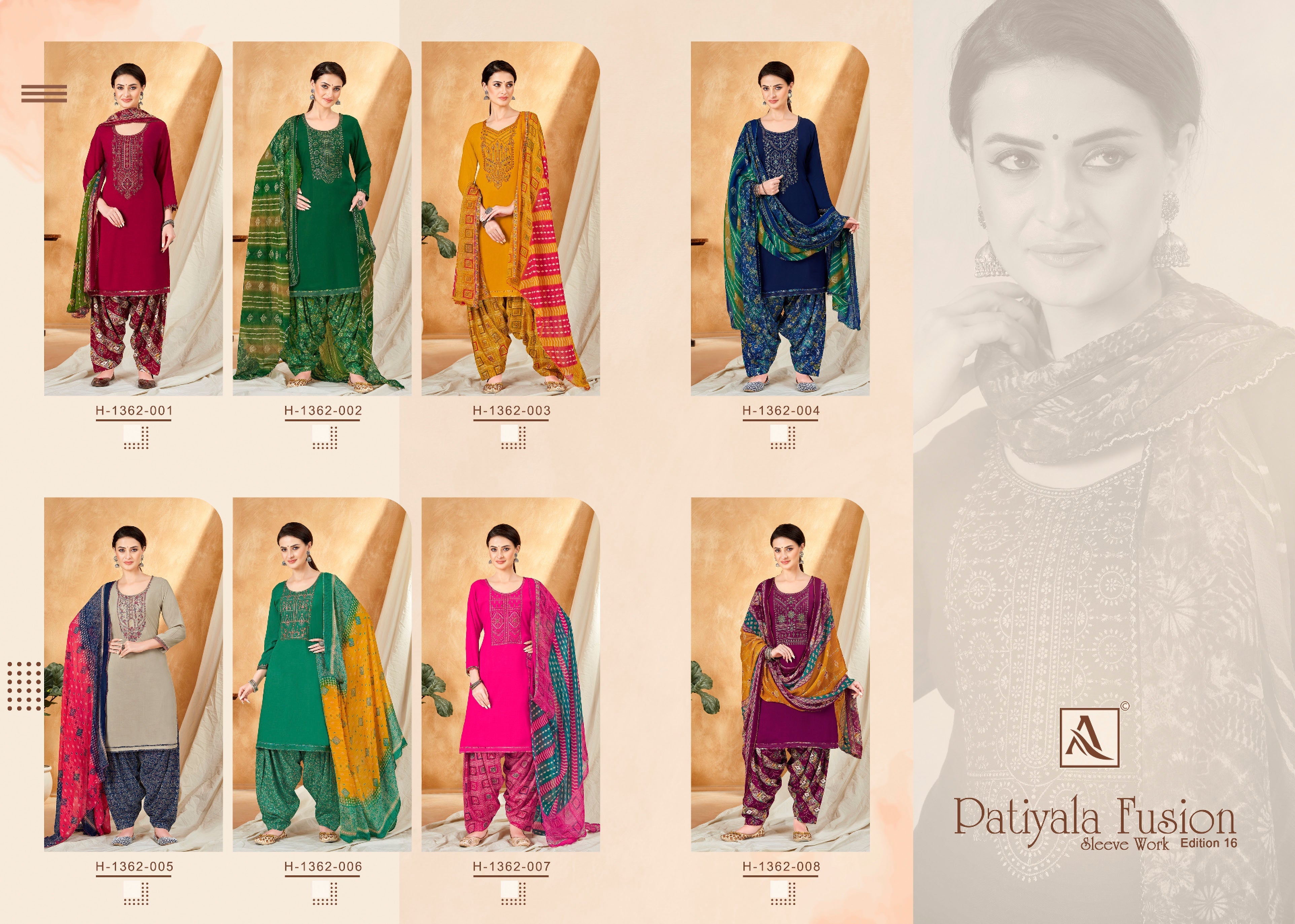 PATIYALA FUSION-16 (8 PCS)